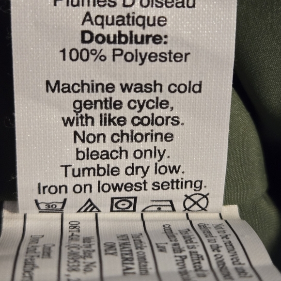 J.Crew Women's Quilted Down Waterfown Feather Puffer Vest Green Size XS - Picture 6 of 6